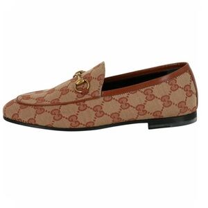 Gucci GG Supreme Loafers, Size 8.5